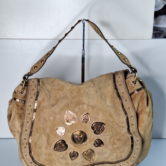 GUCCI IRINA BABOUSKA SUEDE HOBO BAG - Picture 13 of 14